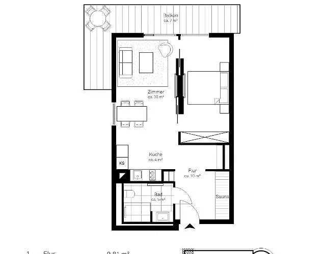 Διαμέρισμα White Pearl 1.08